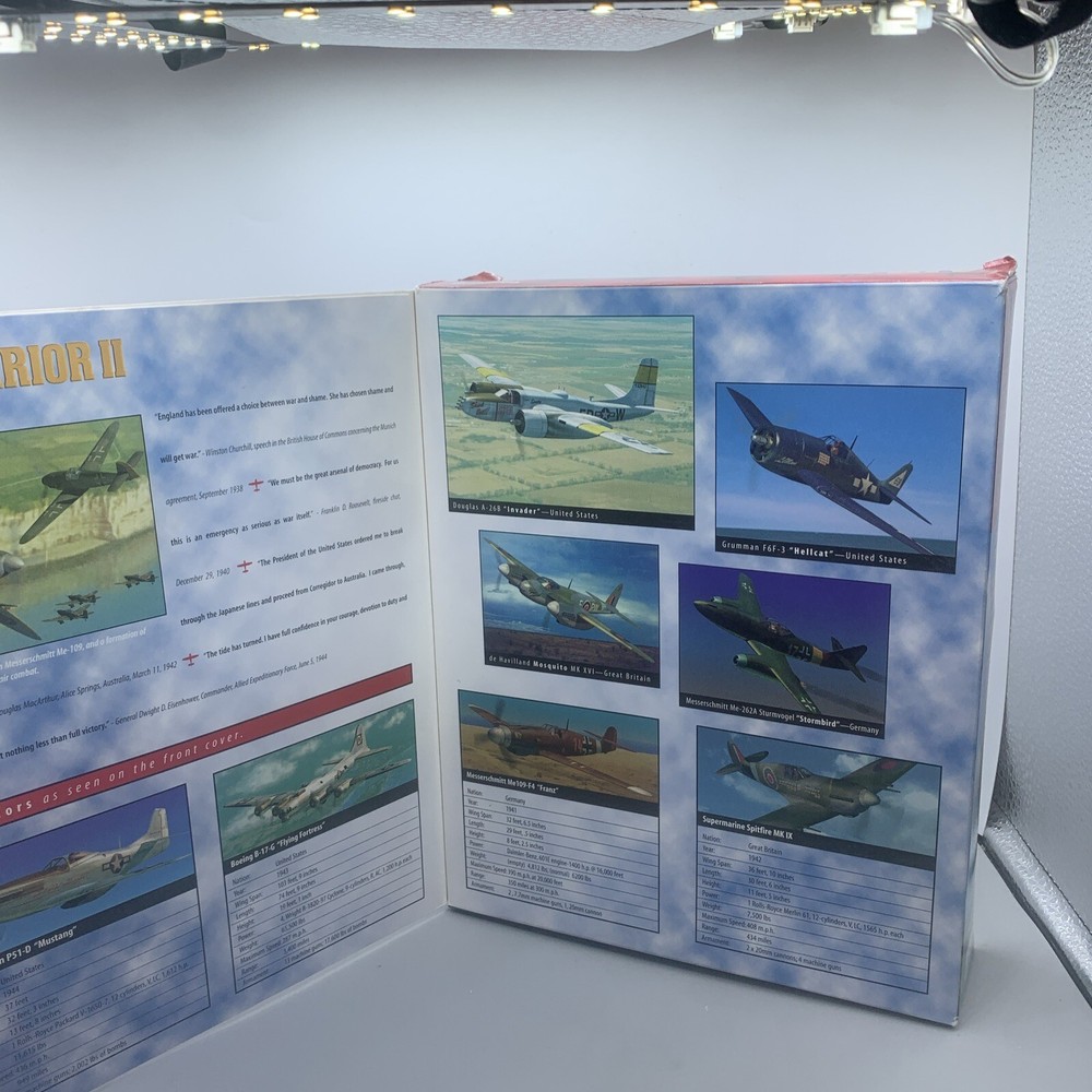 Air Warrior 2 Big Box PC Game Flight Simulator Air Combat CD-ROM Kesmai