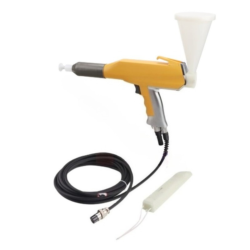 (incl. cascade，nozzle，cup，cable) Easy Operate Powder Coating Spray Gun