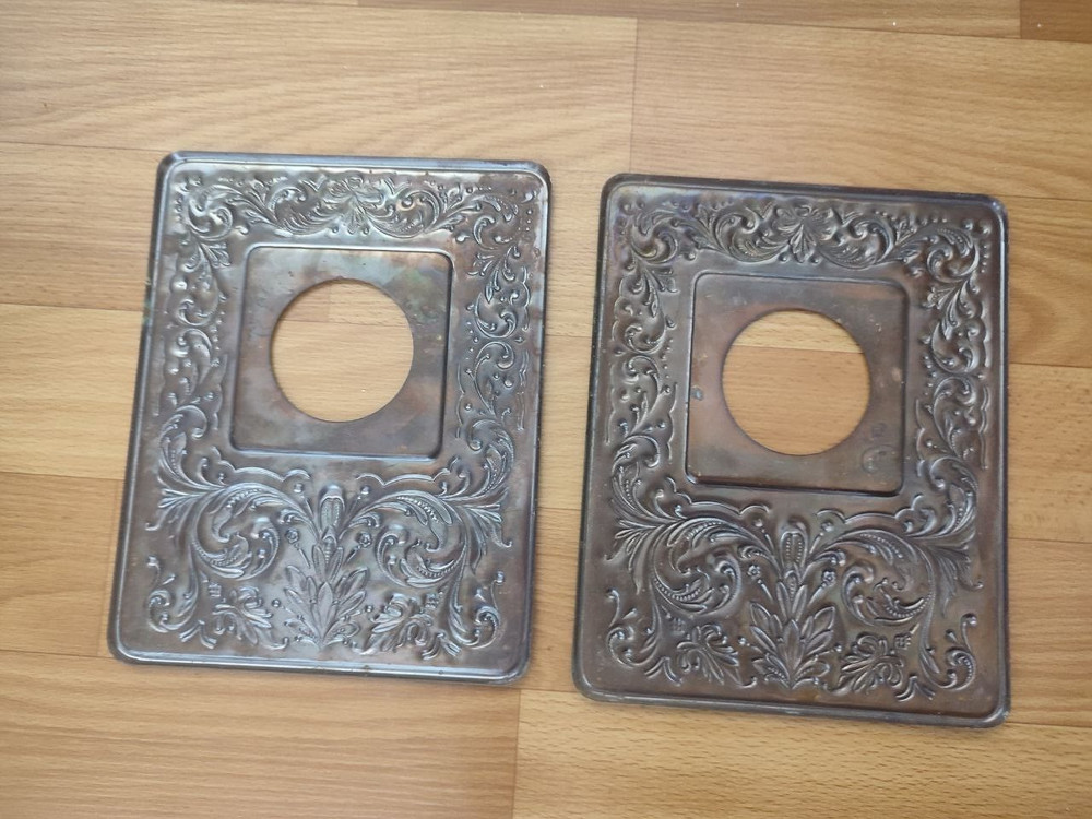 Original Vintage Brass Switch Frames 1950s'