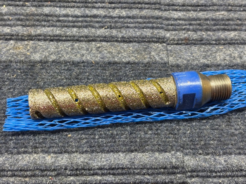 6" long Diamond core finger drill bit (Q3)