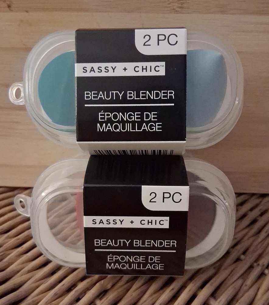 Sassy+chic Beauty Blender Sponge De Maquillage 2 PC