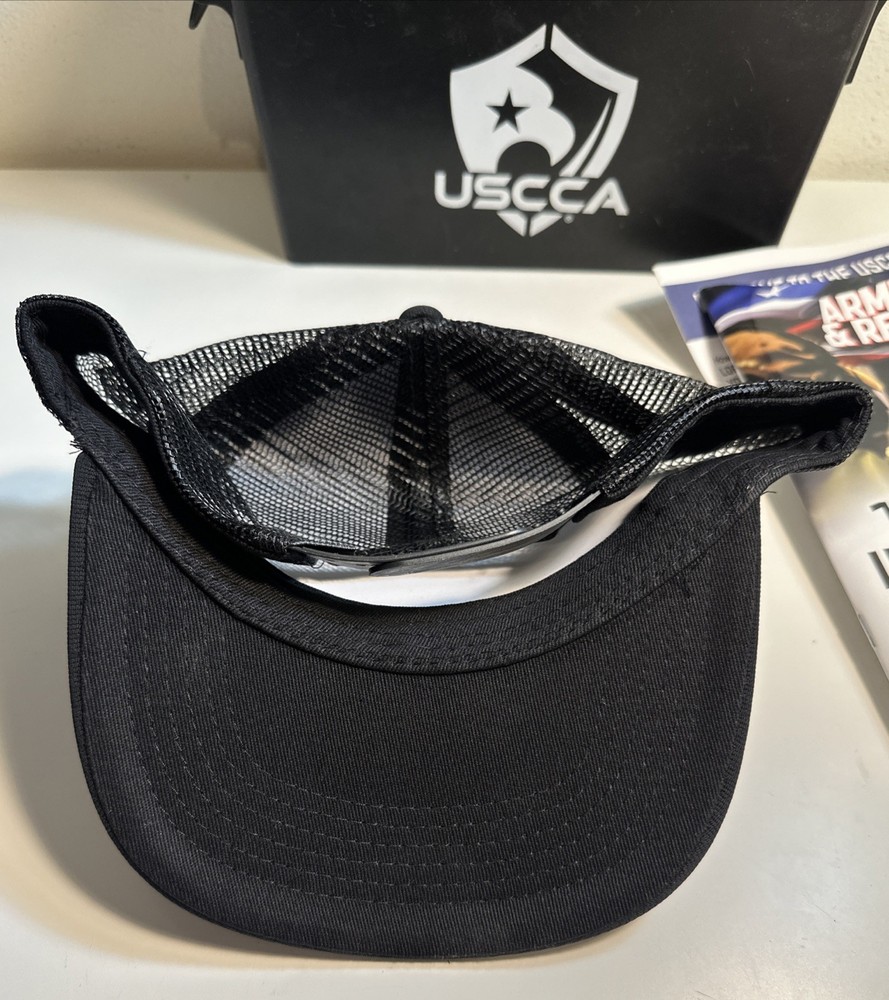 USCCA Black Portable Plastic Ammunition Can Set 5 Piece Rectangle New!