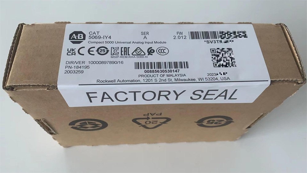 5069-IY4 SER A Compact 5000 Universal Analog Input Module Current Voltage RTDTC