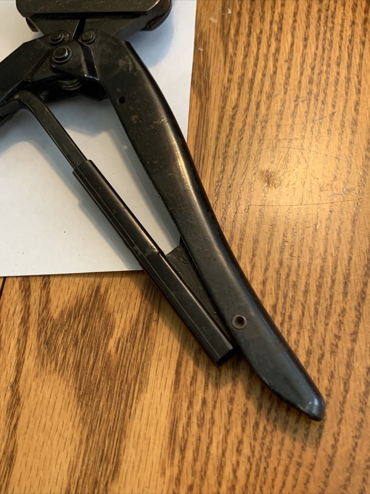 TYCO, Ratcheting, Hand Crimp Tool, AMP 656–1-E Type OB MOD-E Hand Crimp Tool