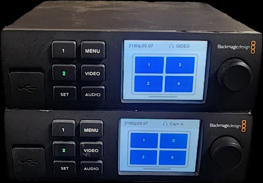 Blackmagic Design Multiview 4 UHD Video Multiviewer with Teranex Smart Panel