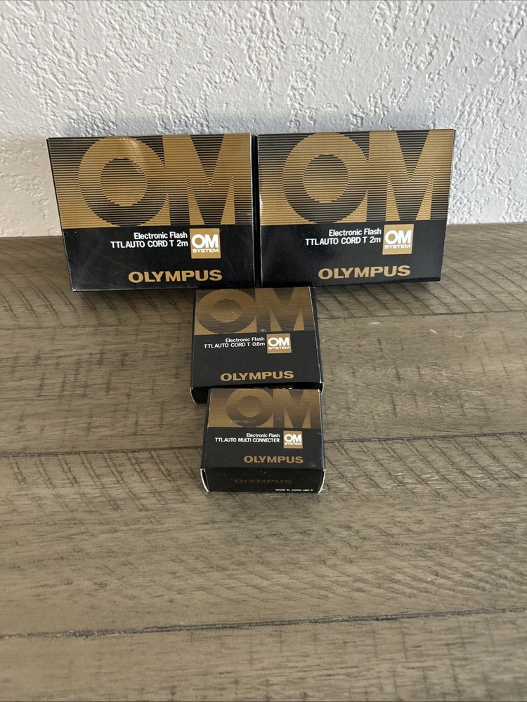 Olympus On Systems Electronic Flash 2m Electronic Flash 0.6m Multi Connect Lot 4