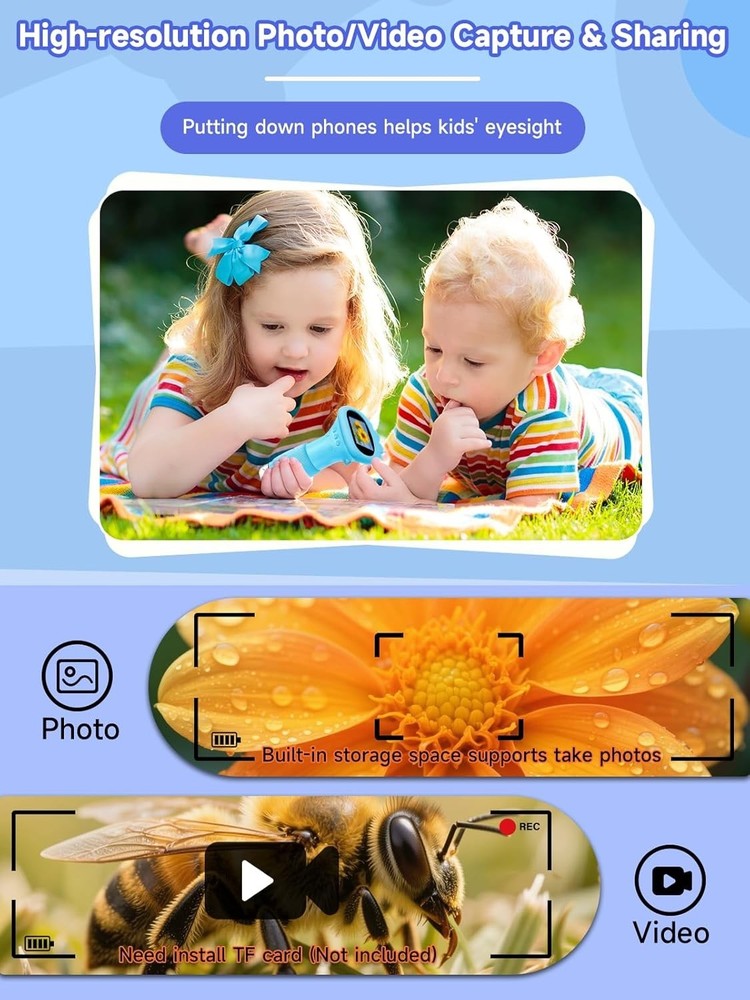 Handheld 1000X Kids Microscope - Connect to PC, Explore the Micro World