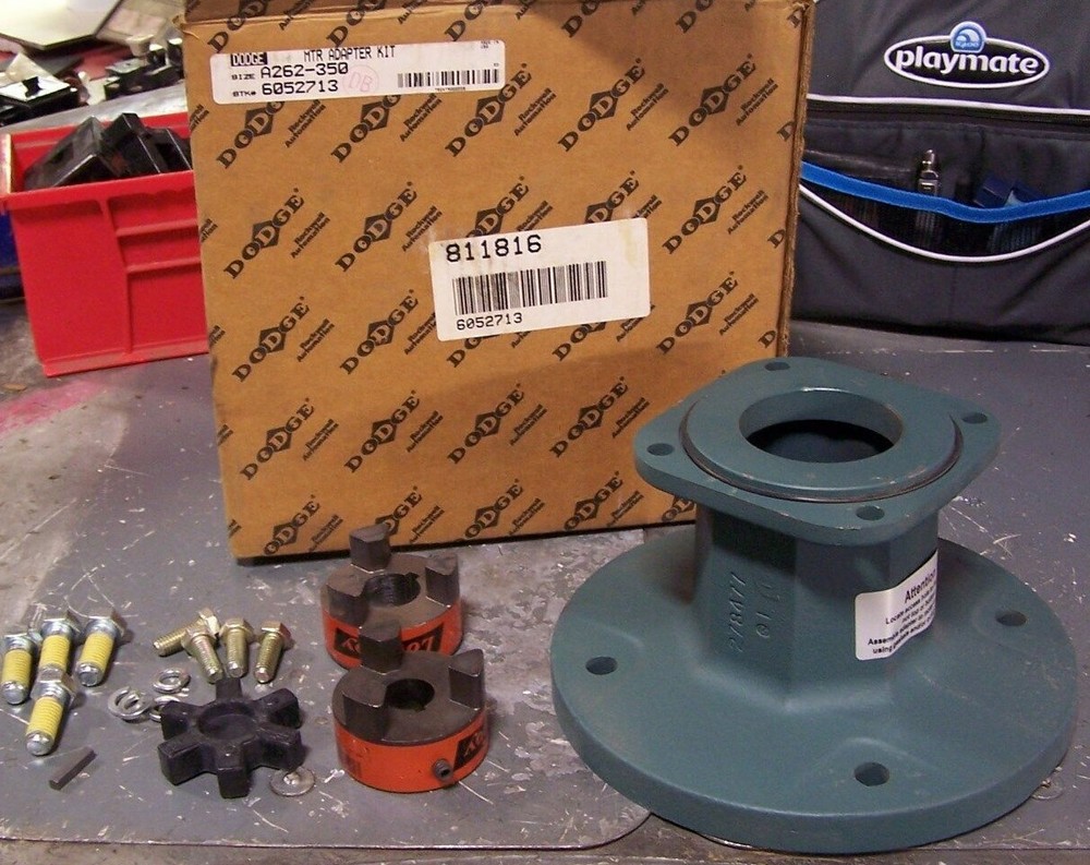 NEW DODGE 6052713 GEAR REDUCER MOTOR FRAME ADAPTER SIZE A262-350
