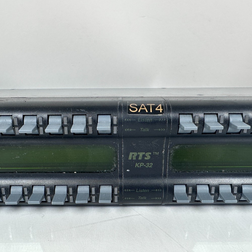 RTS TELEX KP-32 16/32 Position Intercom Keypanel Key Panel