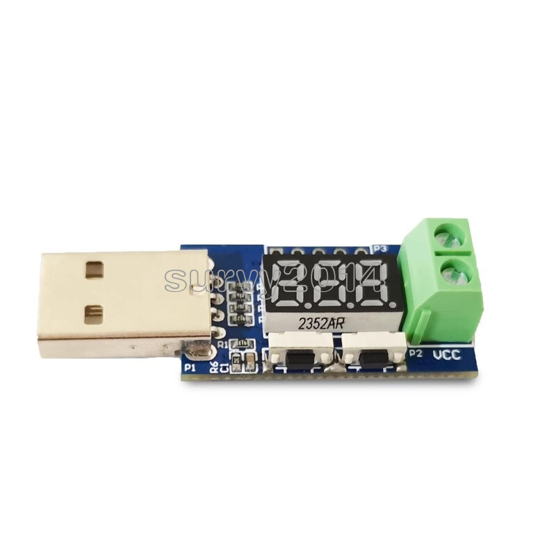 QC2.0/3.0 Decoy Device Load Tester Board USB 3.6V~20V Adjustable Detector Module