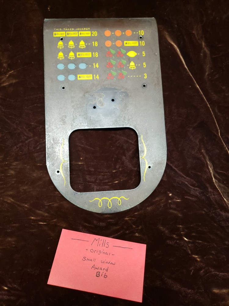 MILLS ORIGINAL 3/5 Small Window Award BIB