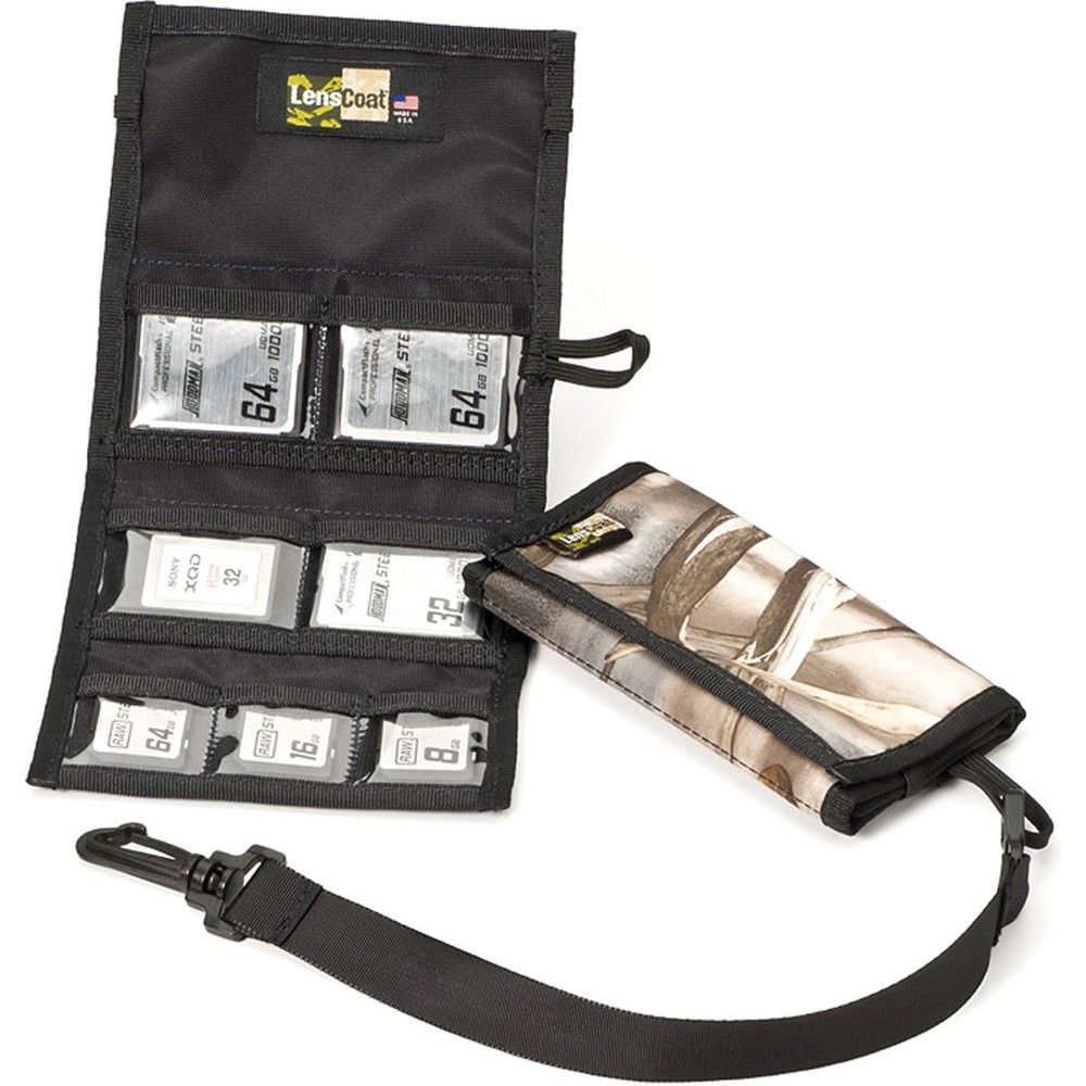 LensCoat Combo 43 Memory Wallet, Realtree Max 4