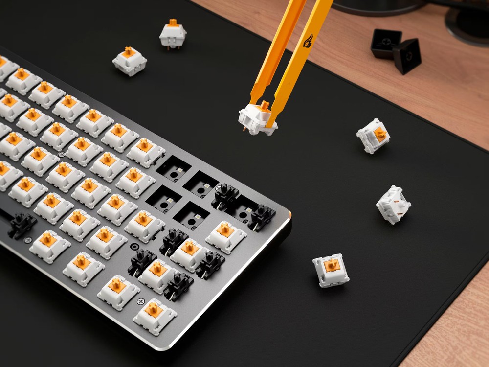 Glorious - Switch Puller with Stainless Steel Body for Mechanical Keyboards -...