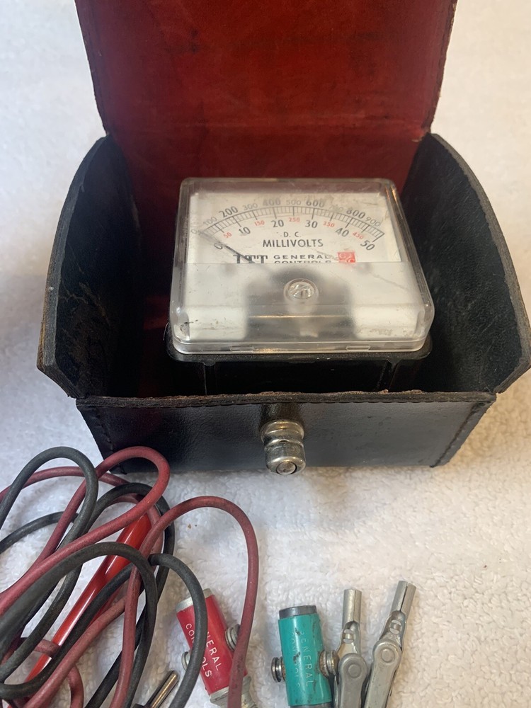 Vintage ITT General Controls Milli - Voltmeter