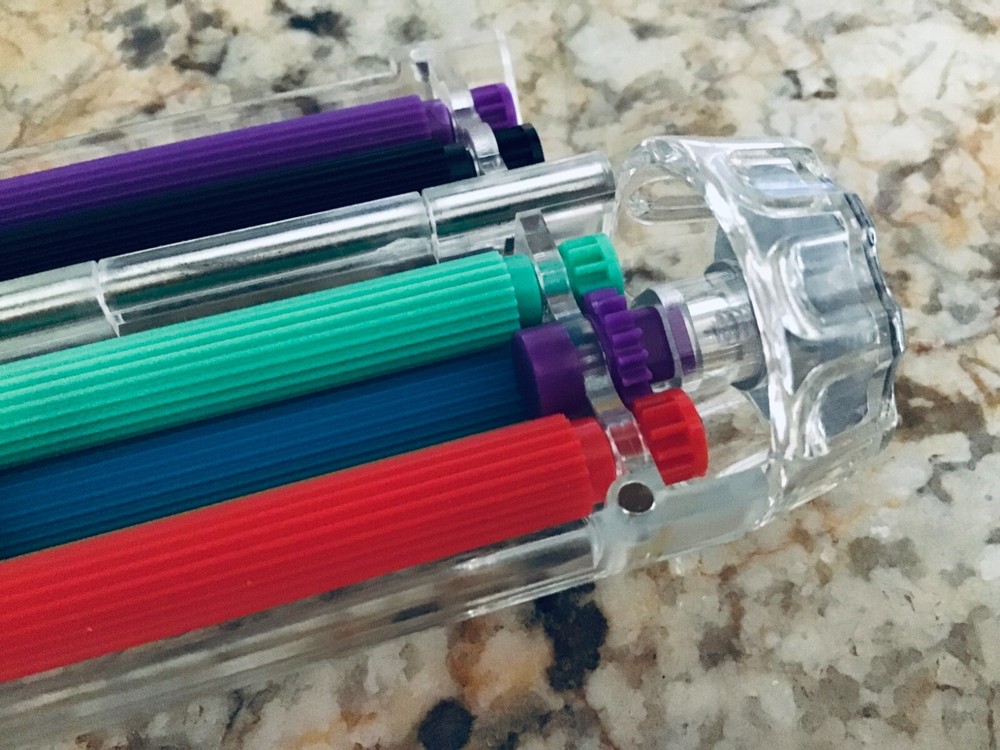 King Size Cigarette Roller–Easy Manual Cigarette Rolling Machine-Rainbow color