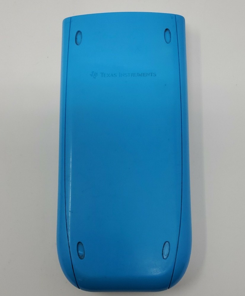 Texas Instruments TI-84 Plus Silver Edition Graphing Calculator Light Blue