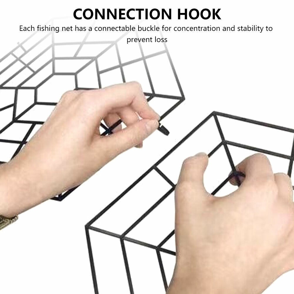 Floating Pond Protection Kit Interlocking Herons Deterrence Fish Protection Net