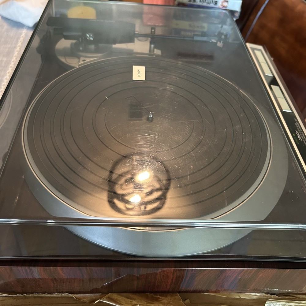 Denon DP-37F Turntable Works But Read Description