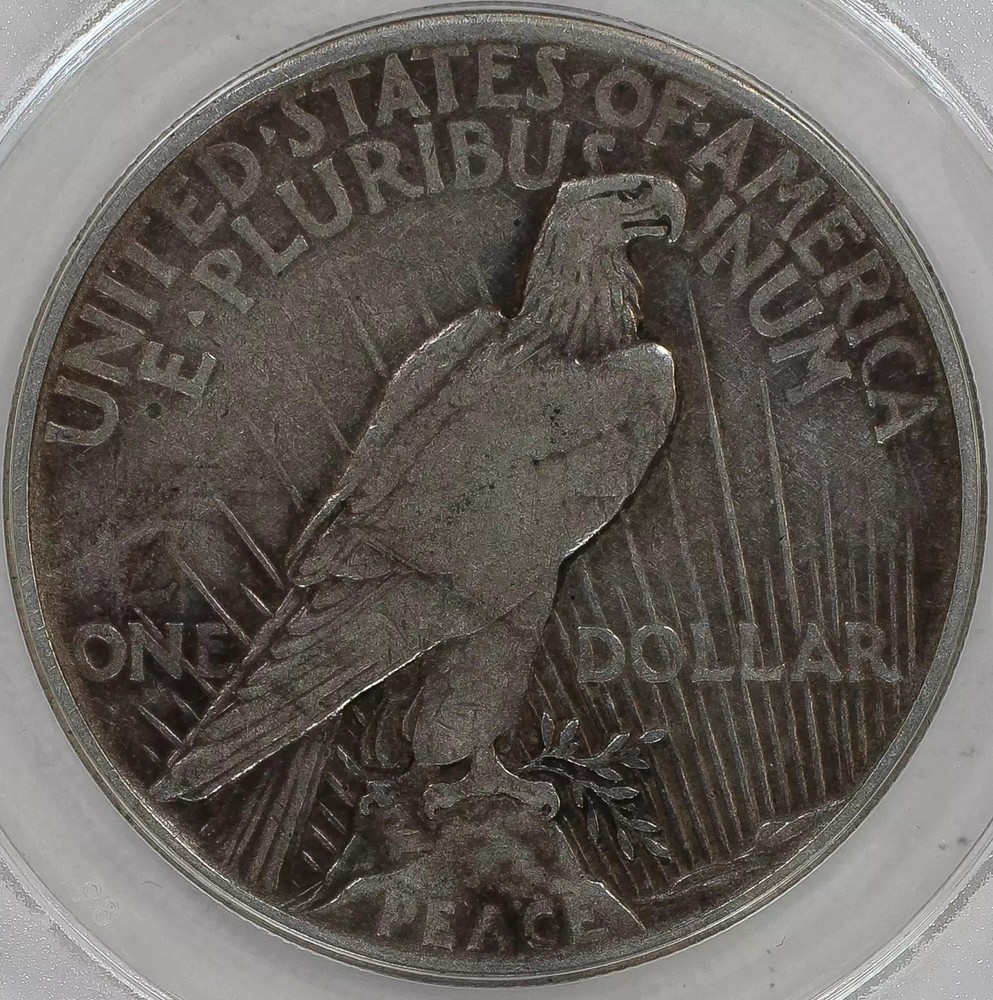 1921 Peace Silver Dollar ANACS MS-64+