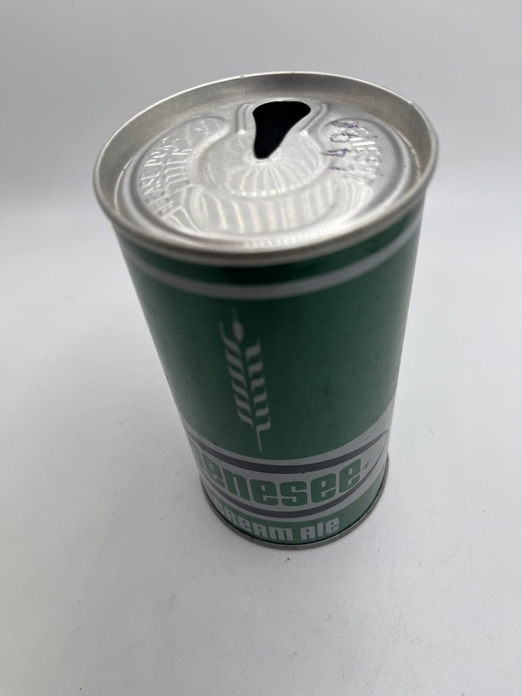 Genesee Cream Ale Empty Beer Can 12oz Vintage Pull Tab