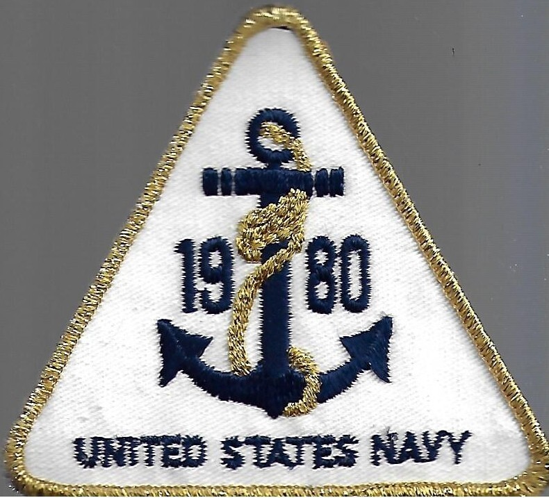 US Navy 1980 Cloth Patch