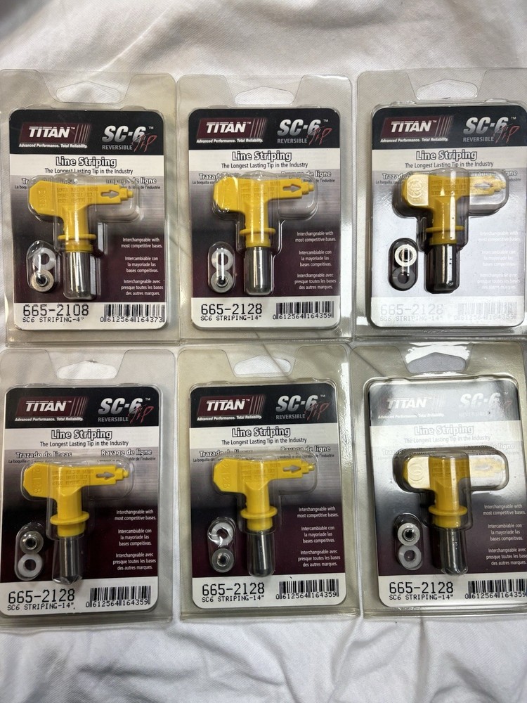 Titan 665-2128 SC6 Line Stripping Tip 14”