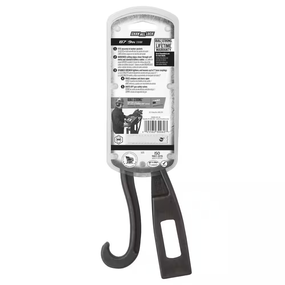 8.88 In. Rescue Tool, Cable Cutter