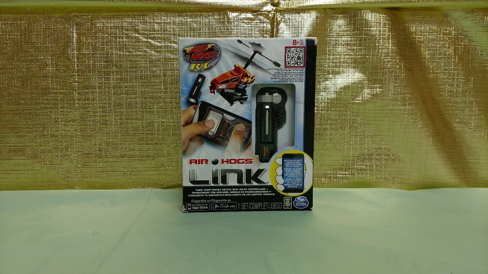 Air Hogs Link Remote Control Transmitter iOS Android Device RC Havoc Heli Cage