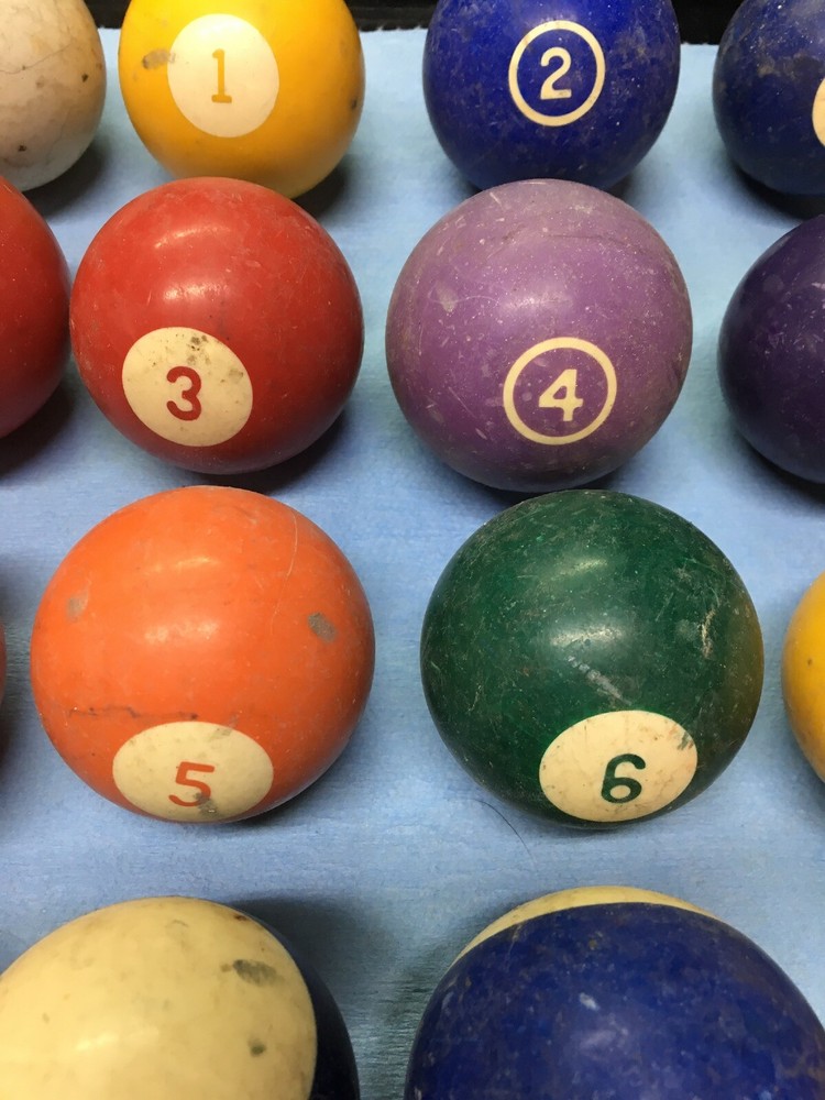 Vintage Billard Balls Pool Shift Knob