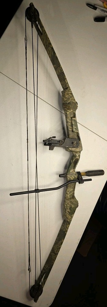 PSE Silverhawk Compound Bow Hunting Camo Vintage