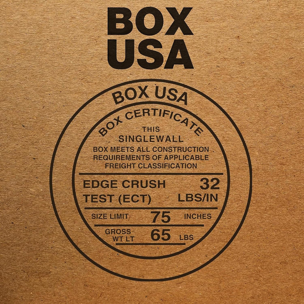 Moving Boxes, 36"L x 5"W x 48"H 5-Pack Large Side Loading Corrugated Cardboard B