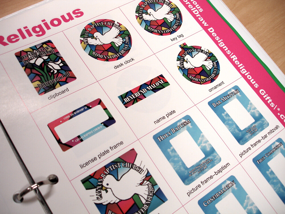 Unisub Designs4U CD-Rom Volume 1 CD and Catalog - CorelDraw Unisub Graphics