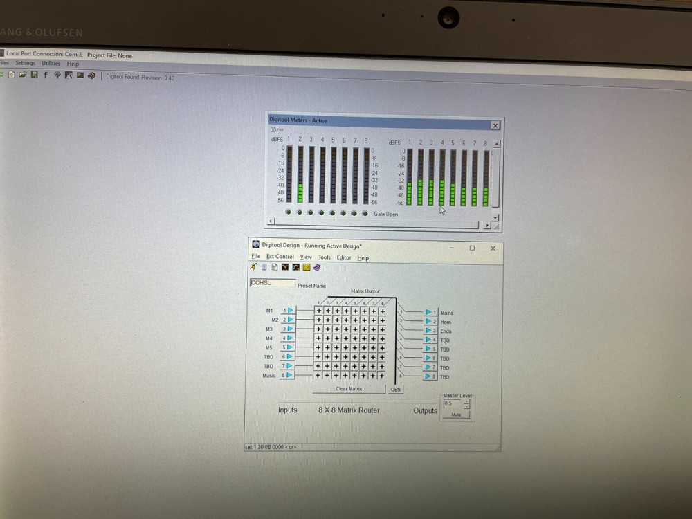 Architectural Acoustic by Peavey Digitool MX Programmable audio multi processor