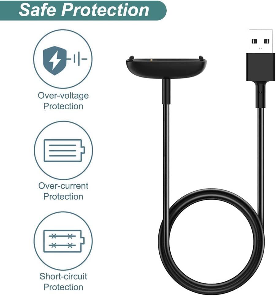 USB Charging Cable for Fitbit INSPIRE 3 Activity Tracker, Inspire 3 Charger