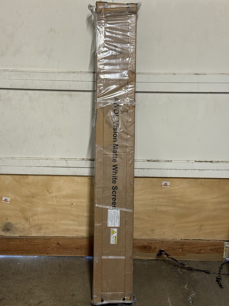 AWOL Vision - 120" Fixed Frame Projector Screen, MW-120 - NEW - PLEASE READ