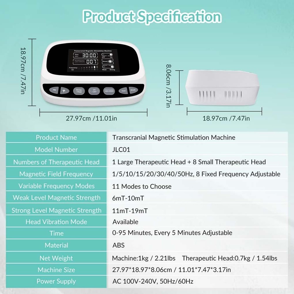 Transcranial Magnetic Stimulation Machine rTMS for Depression OCD Support