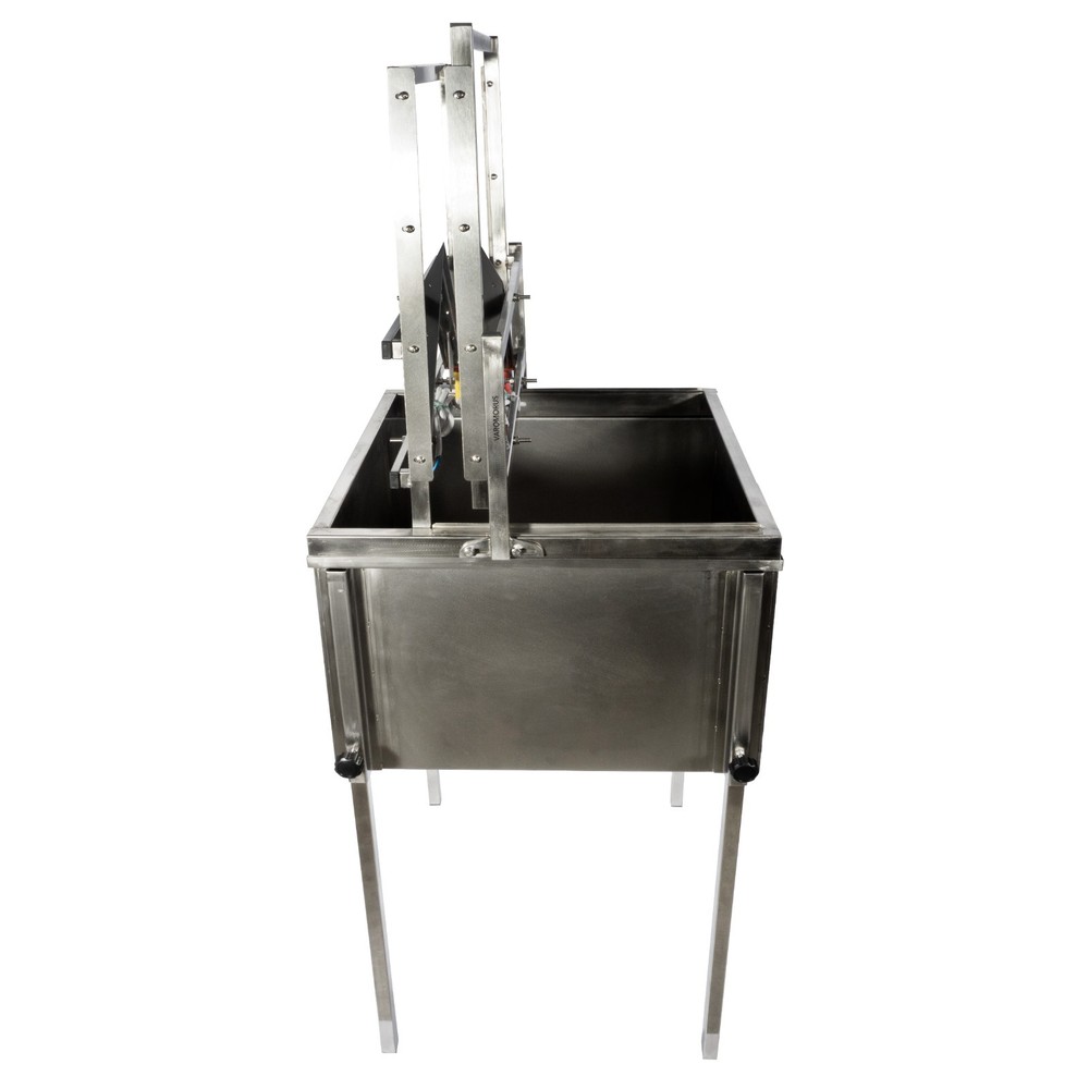 VAROMORUS 12V Hive Frames Uncapping Machine Stainless Steel Honeycomb
