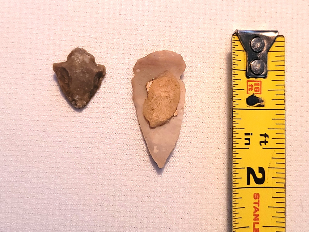 Stone Arrowheads Hand-carved