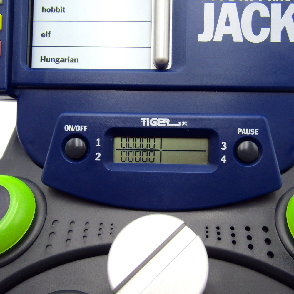 Tiger Electronics You Don't Know Jack Talking Tabletop Trivia Game + Expansion
