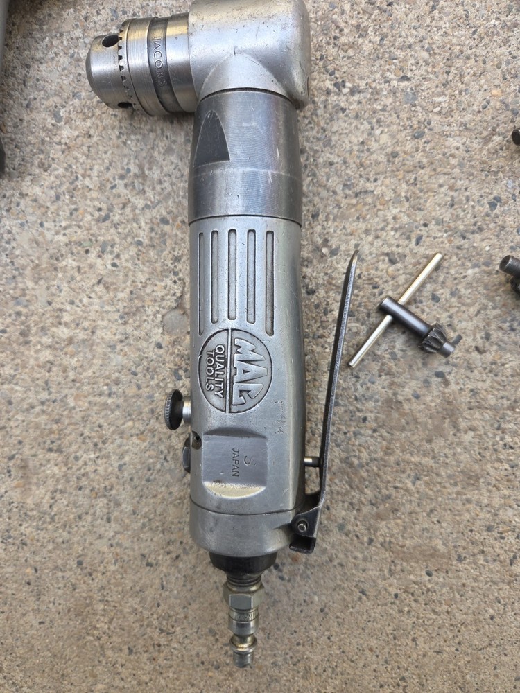 SNAP-ON PDR3 MAC TOOLS 3/8" PNEUMATIC AIR DRILLS, USED
