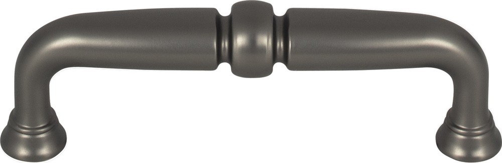 Top Knobs TK1021AG Henderson Pull 3 3/4" (c-c) Ash Gray