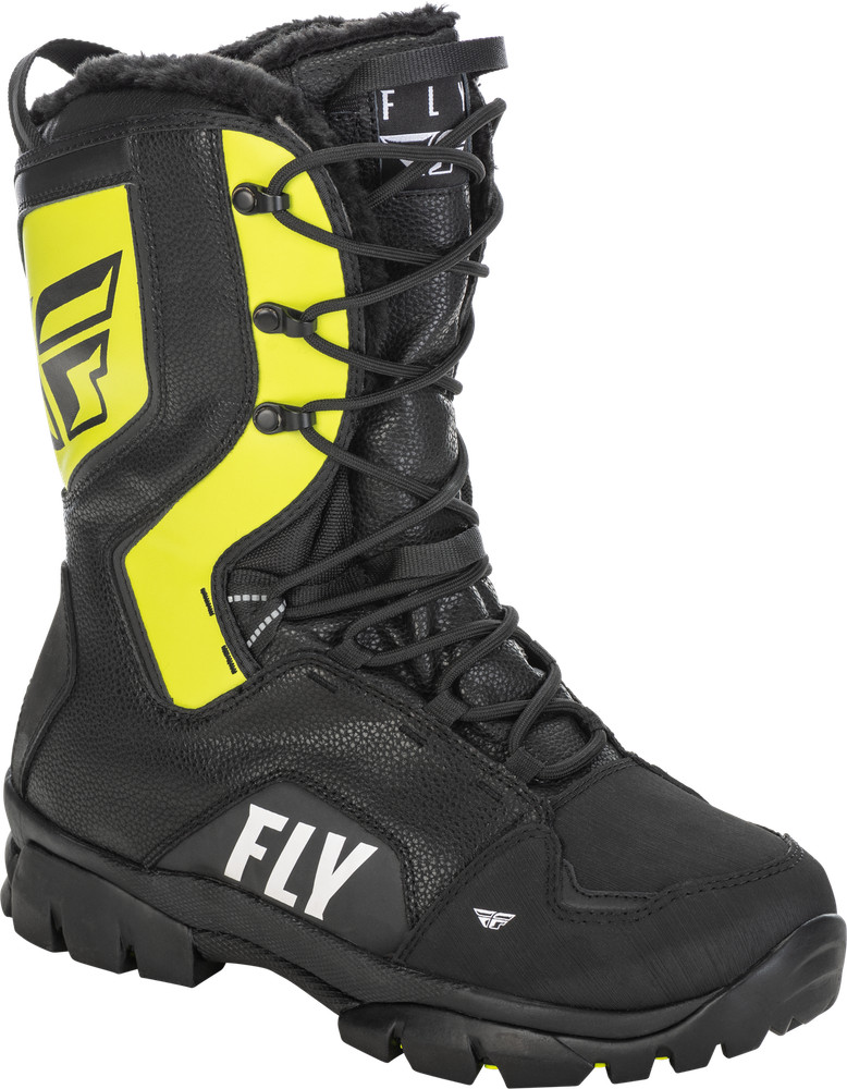 Fly Racing Marker Boot 7 Black/Grey/Hi-Vis