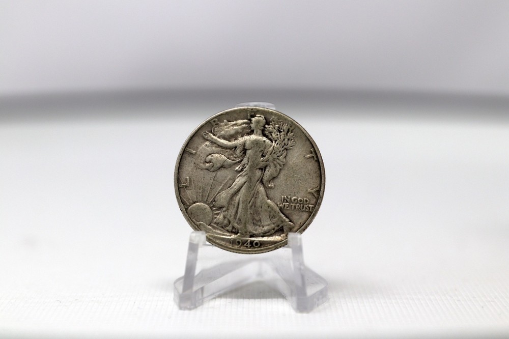 1940 No Mint Mark Silver Walking Liberty Half