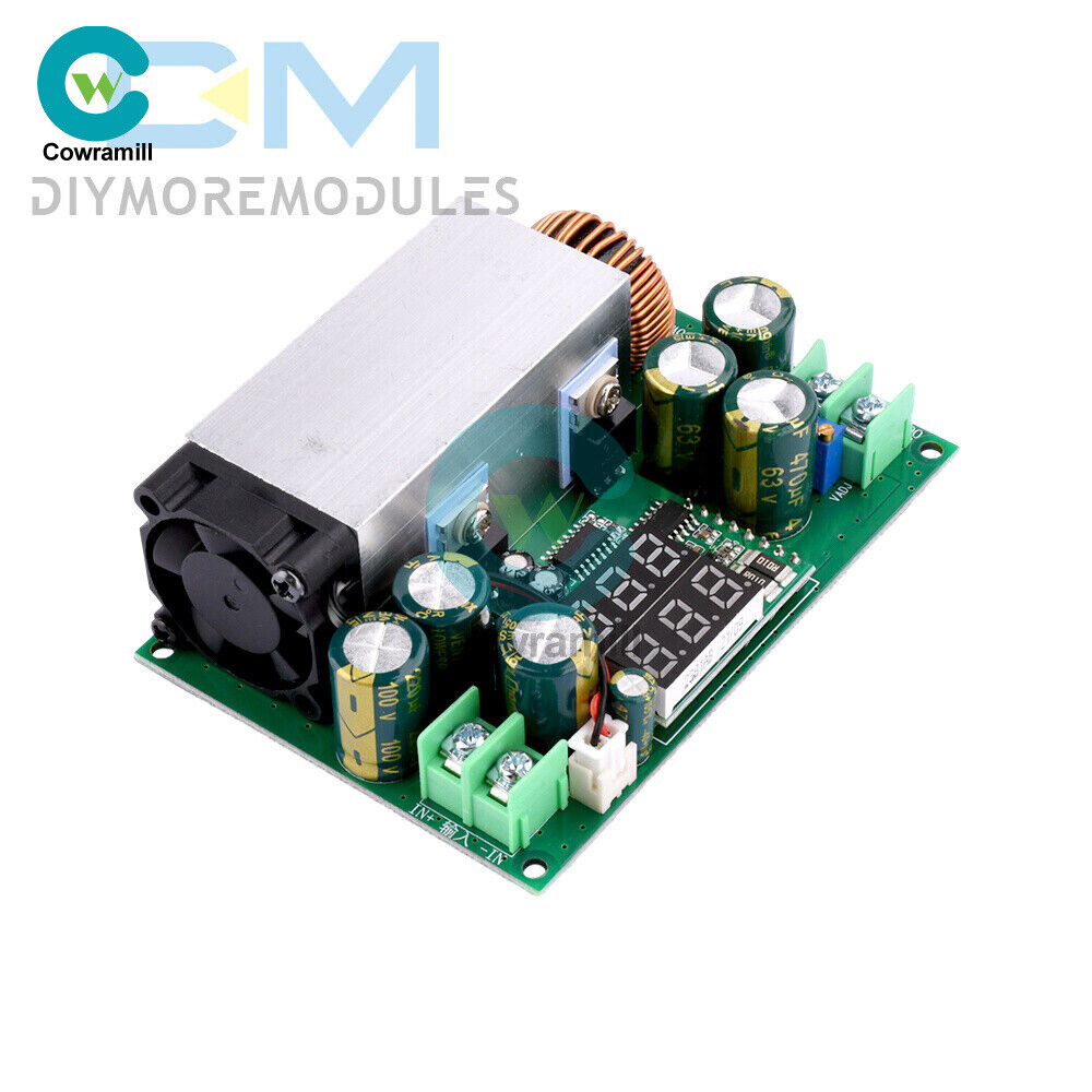 DC-DC 12V-80V 20A 25A Step Down Buck Module Adjustable Power Supply Regulator