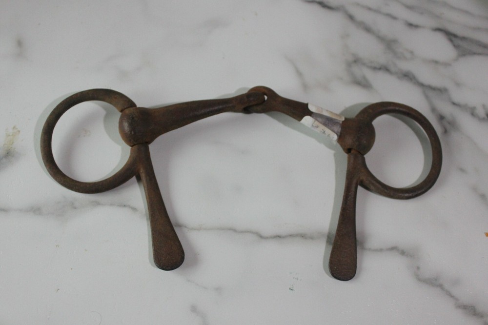 IRON HORSE HALF CHEEK SNAFFLE BIT