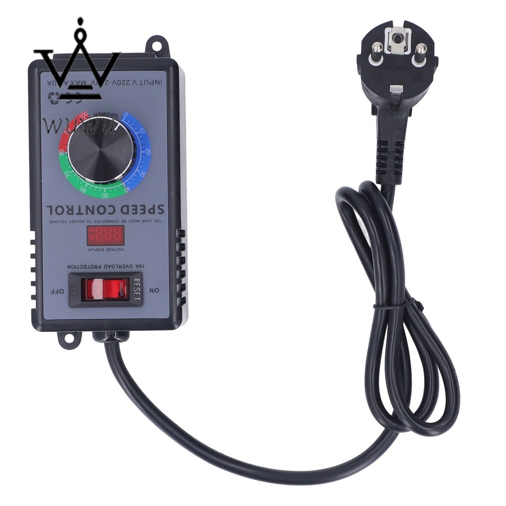 10A Stepless Speed Light Temperature Voltage Multifunction AC Voltage Regulator