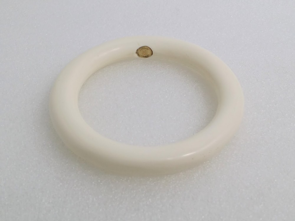 Vintage Signed GIVENCHY Resin Bangle Bracelet