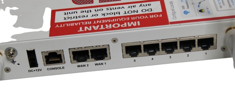 Fortinet FORTIWIFI-50E Firewall VPN Security Device