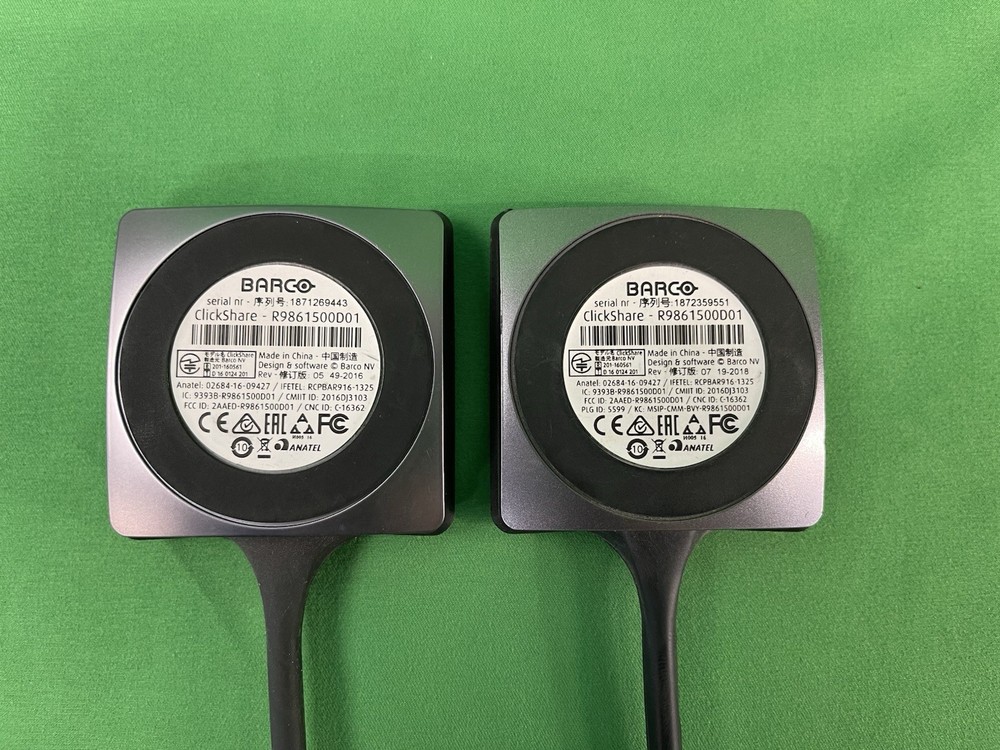 Barco R9861500D01 ClickShare USB Type-A Wireless Button for Presentation System