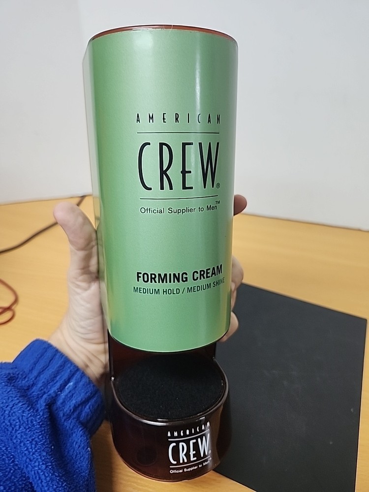 American Crew Forming Cream Display Holder